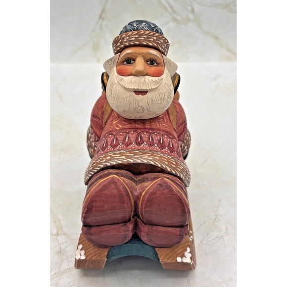 DeBrekht Special Edition 2002 Bearing‎ Bear Santa Russian Sleigh Ride #51676-2 - Picture 2 of 16